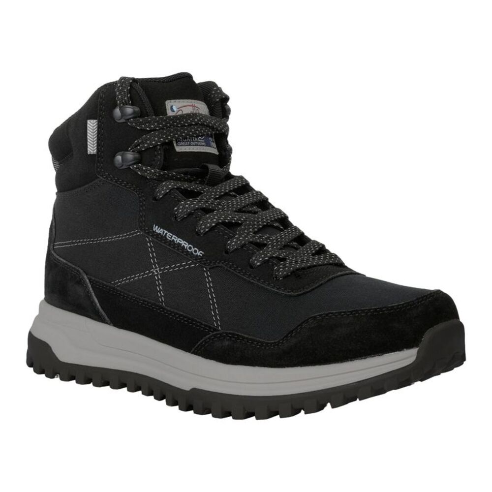 Regatta Mens Mayfield Suede Walking Boots / Black